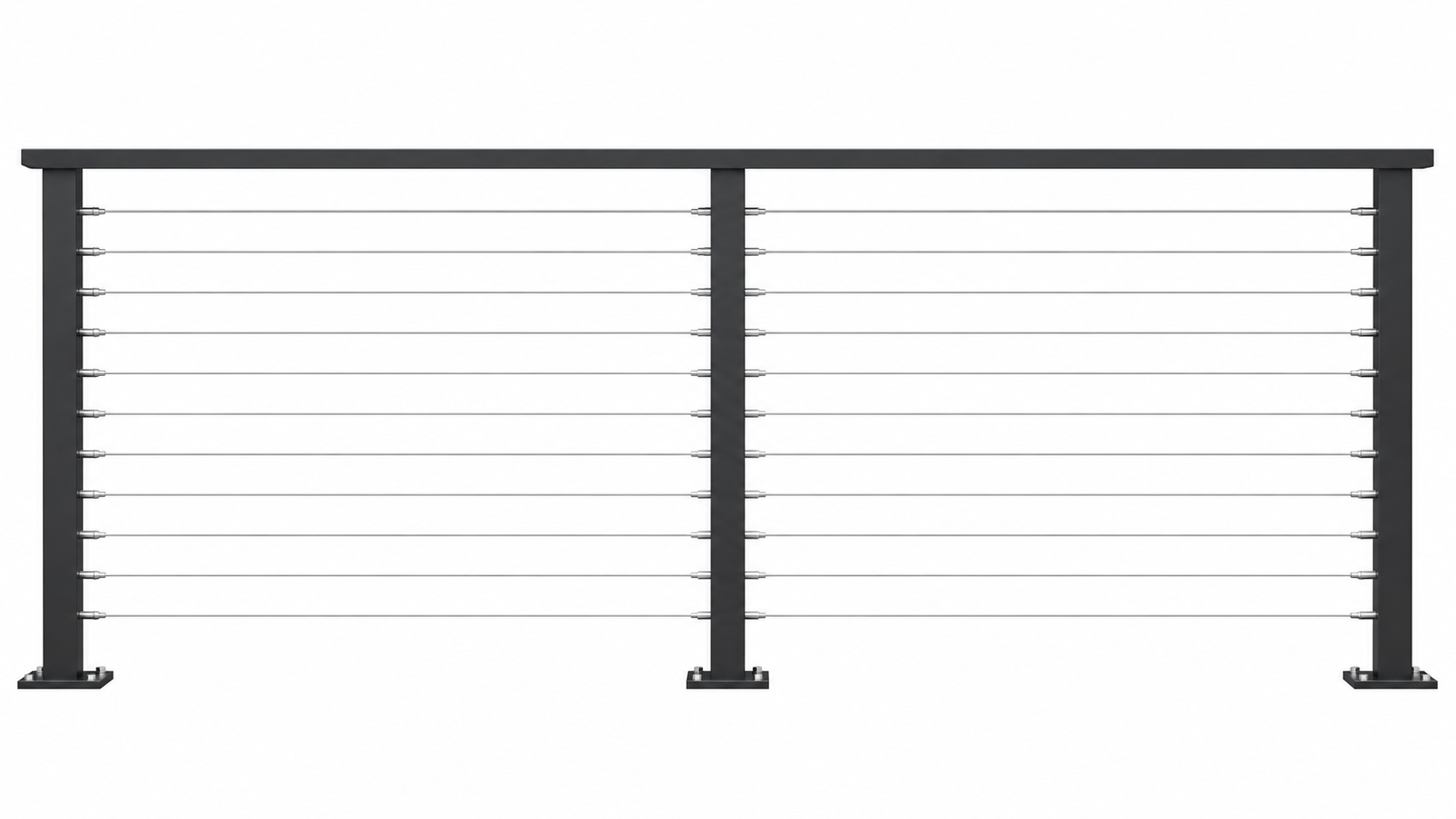 Cable railing — horizontal cable infill